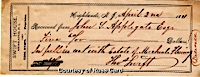 1881-04-02 Swift_House_ Receipt